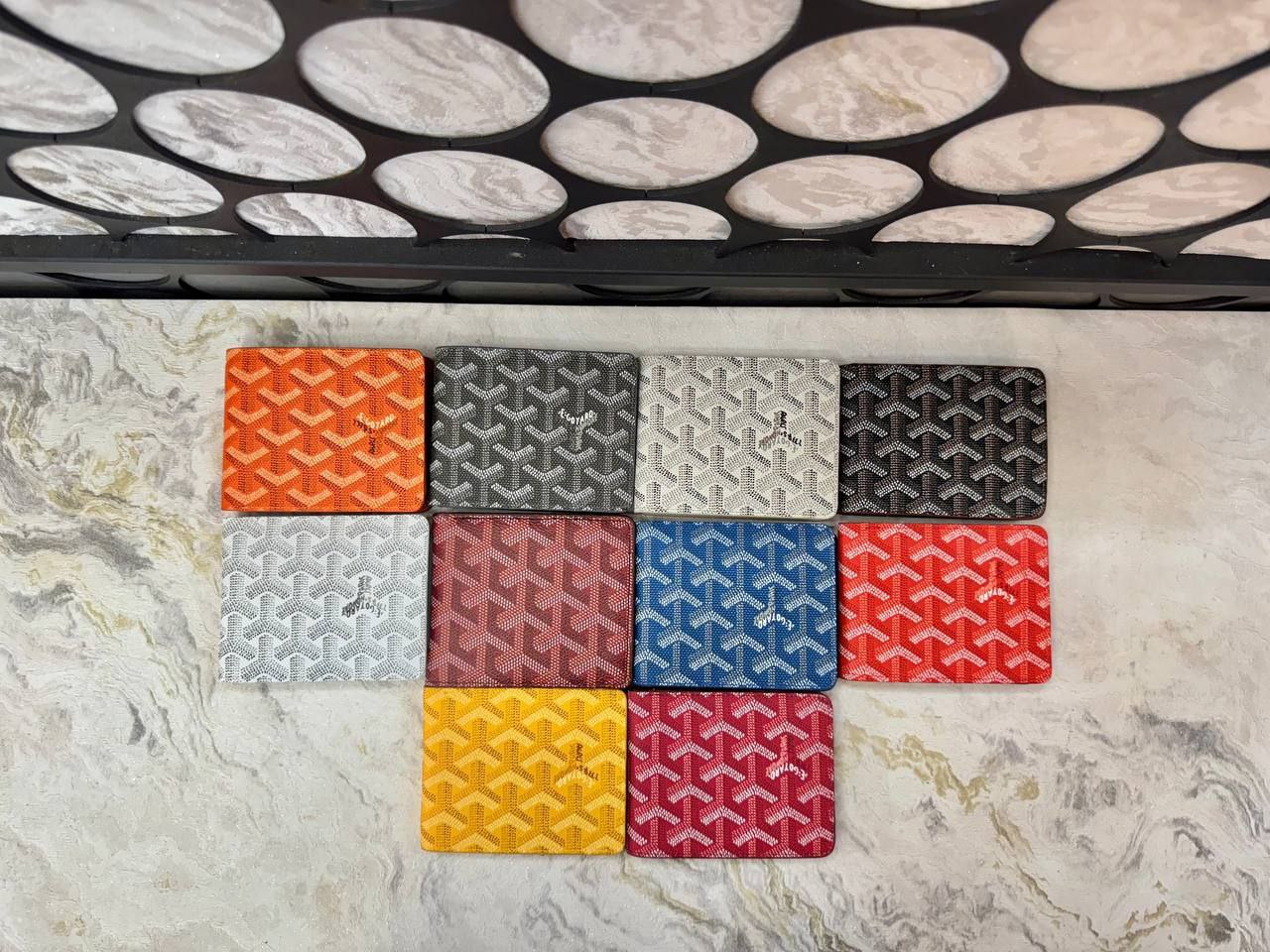 PORTE-FEUILLE GOYARD EN CUIR AUTHENTIQUE