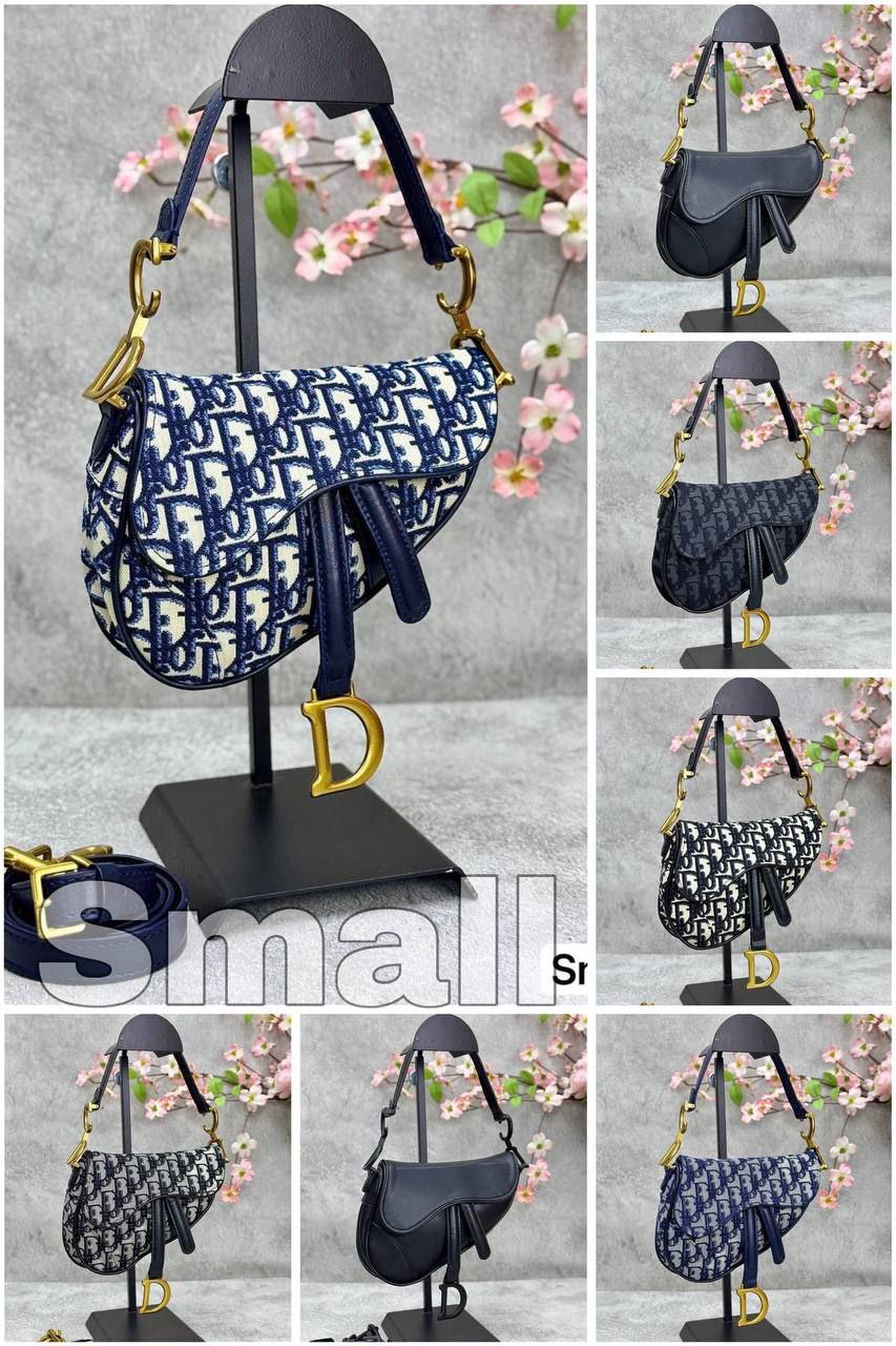 Sac Di̇or - SADDLE BAG Small