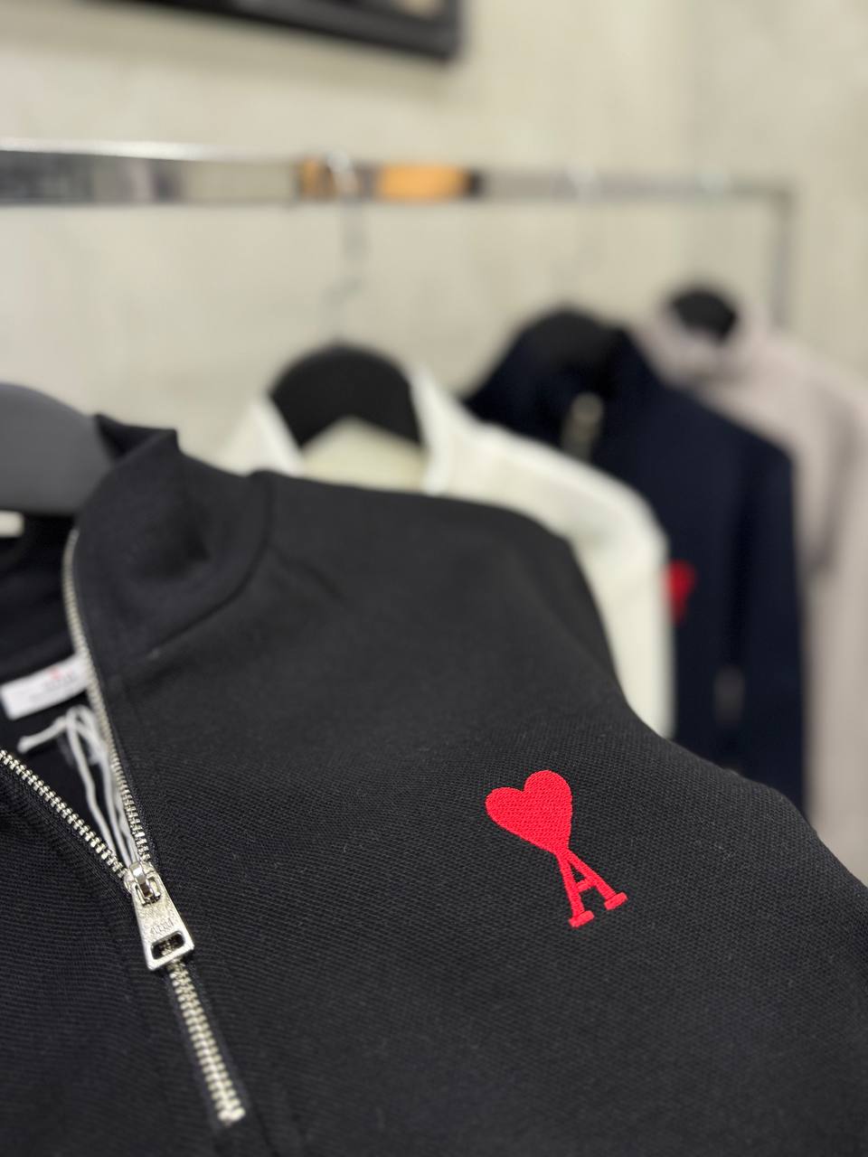 Pull mi-zippe STONE ISLND